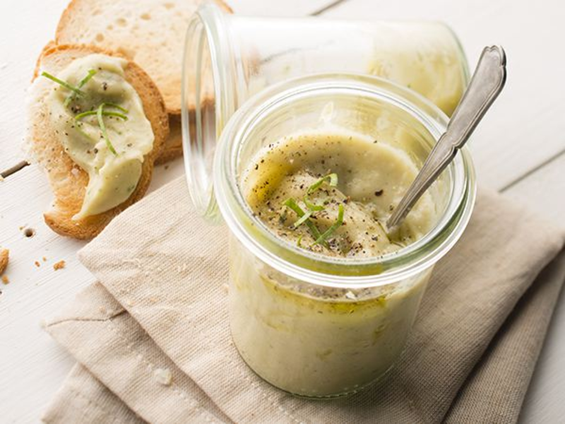 Tartinade artichaut et fromage frais