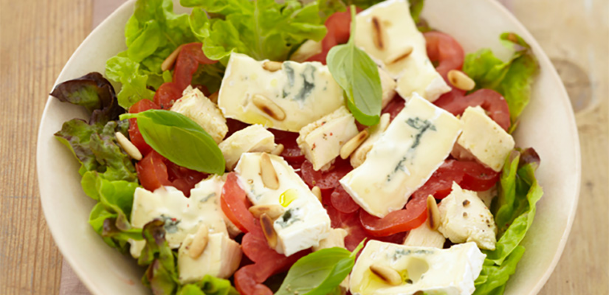 Salade Bressane au bleu