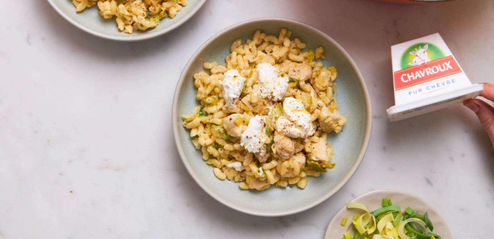 Risotto au chèvre Chavroux