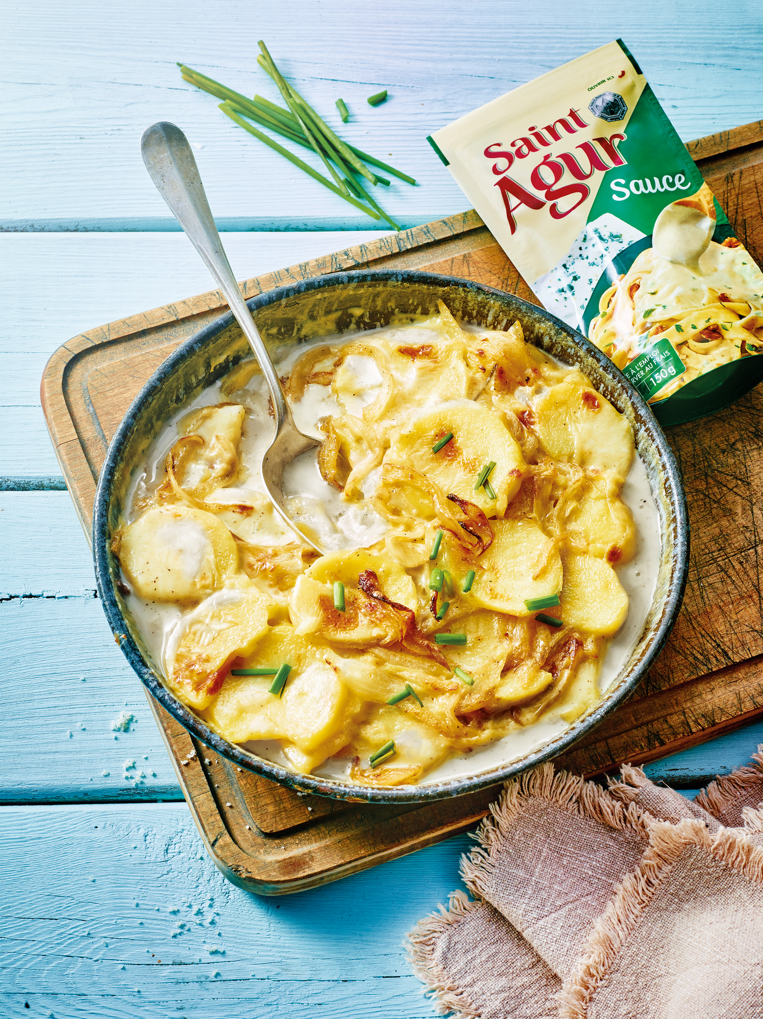 Gratin dauphinois à la Sauce avec pack