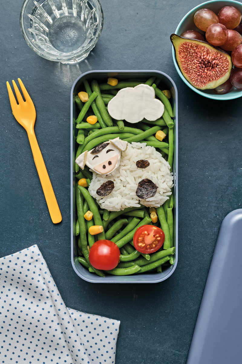 Lunch box enfant au fromage