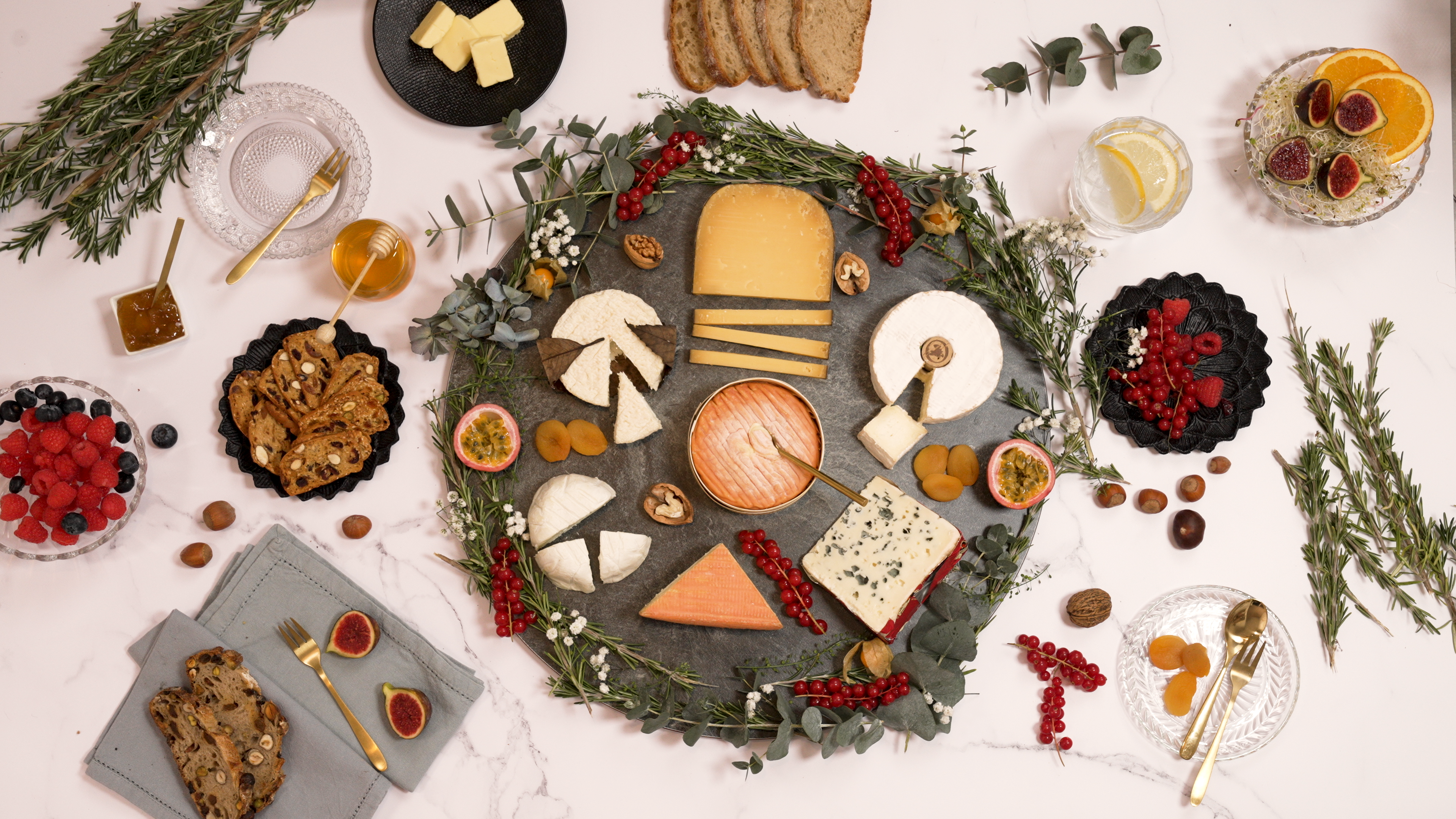 Plateau de fromages pour Noël : une composition inoubliable !