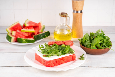 Sandwich pastèque feta