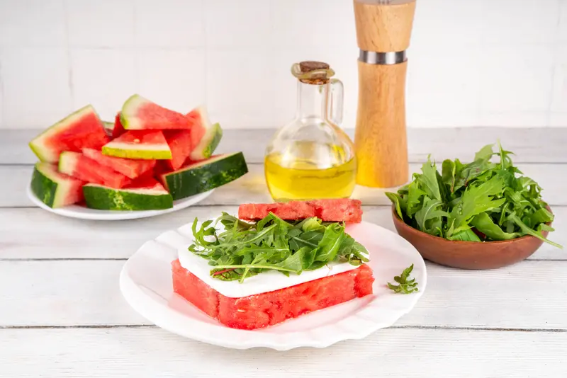 Sandwich pastèque feta