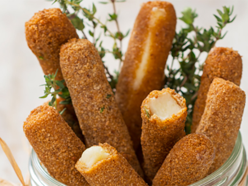 Croquettes de fromage au thym