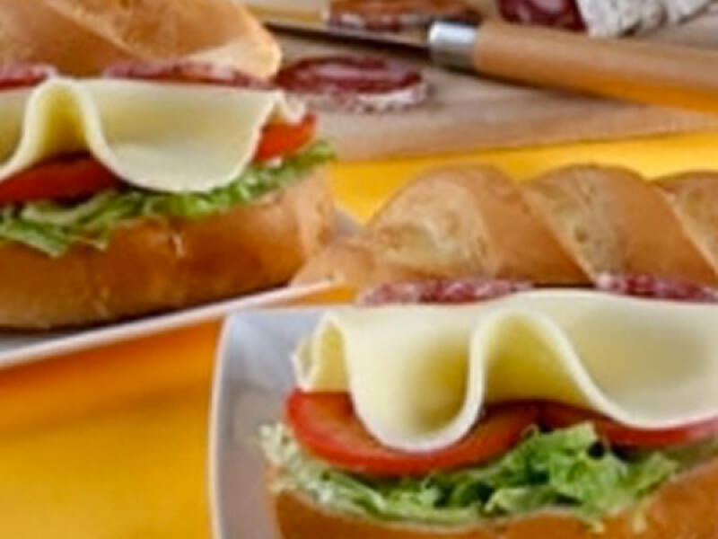 Sandwich nicois au fromage