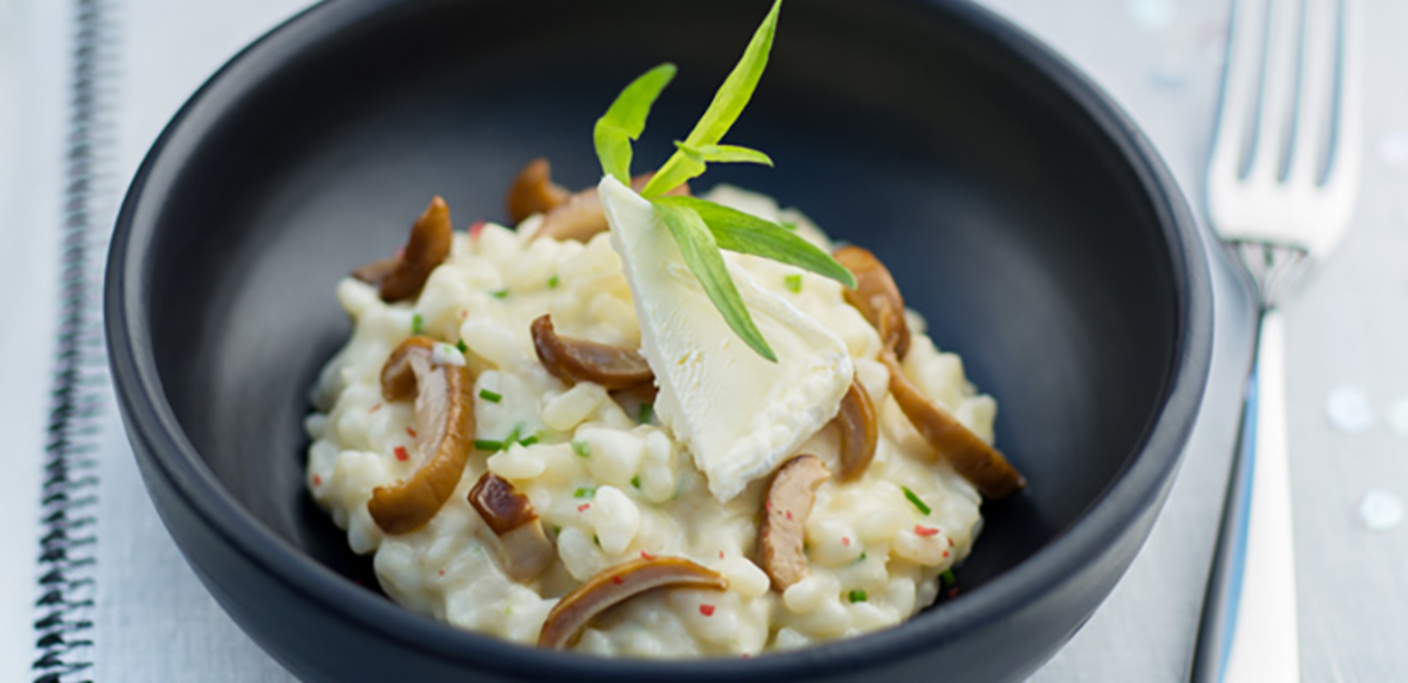 Risotto aux cèpes et fromage