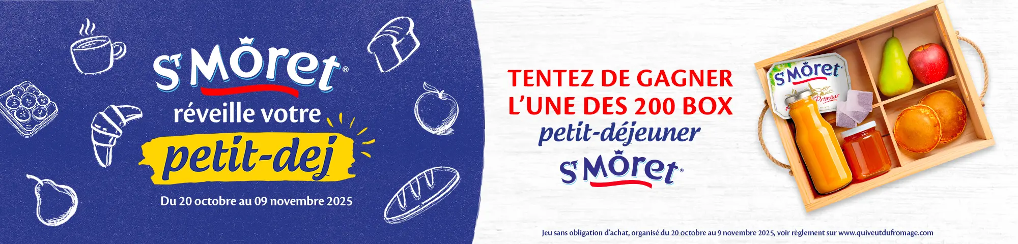QVDF x St Môret - Bannière jeu concours (OP Petit dej)