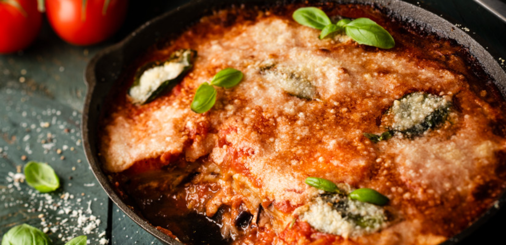 Aubergines Parmigiana