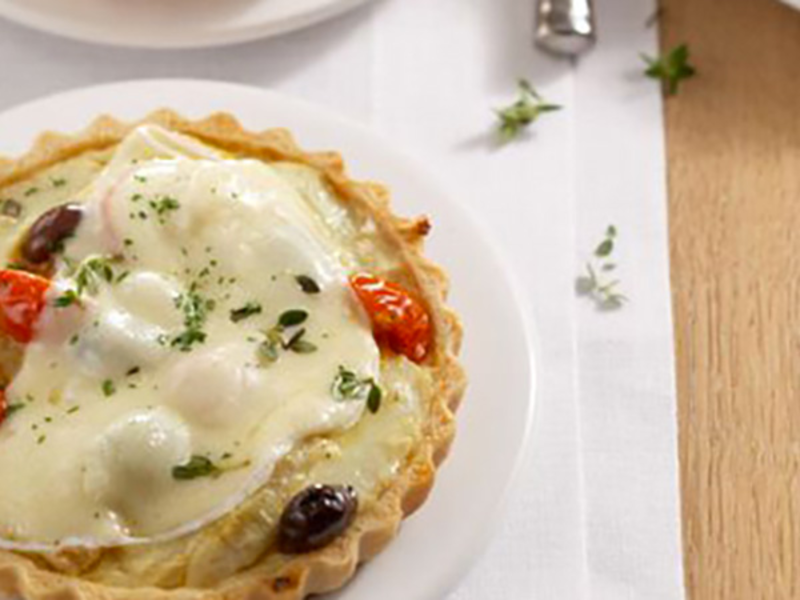 Tartelettes au fromage et coeur d'artichaut