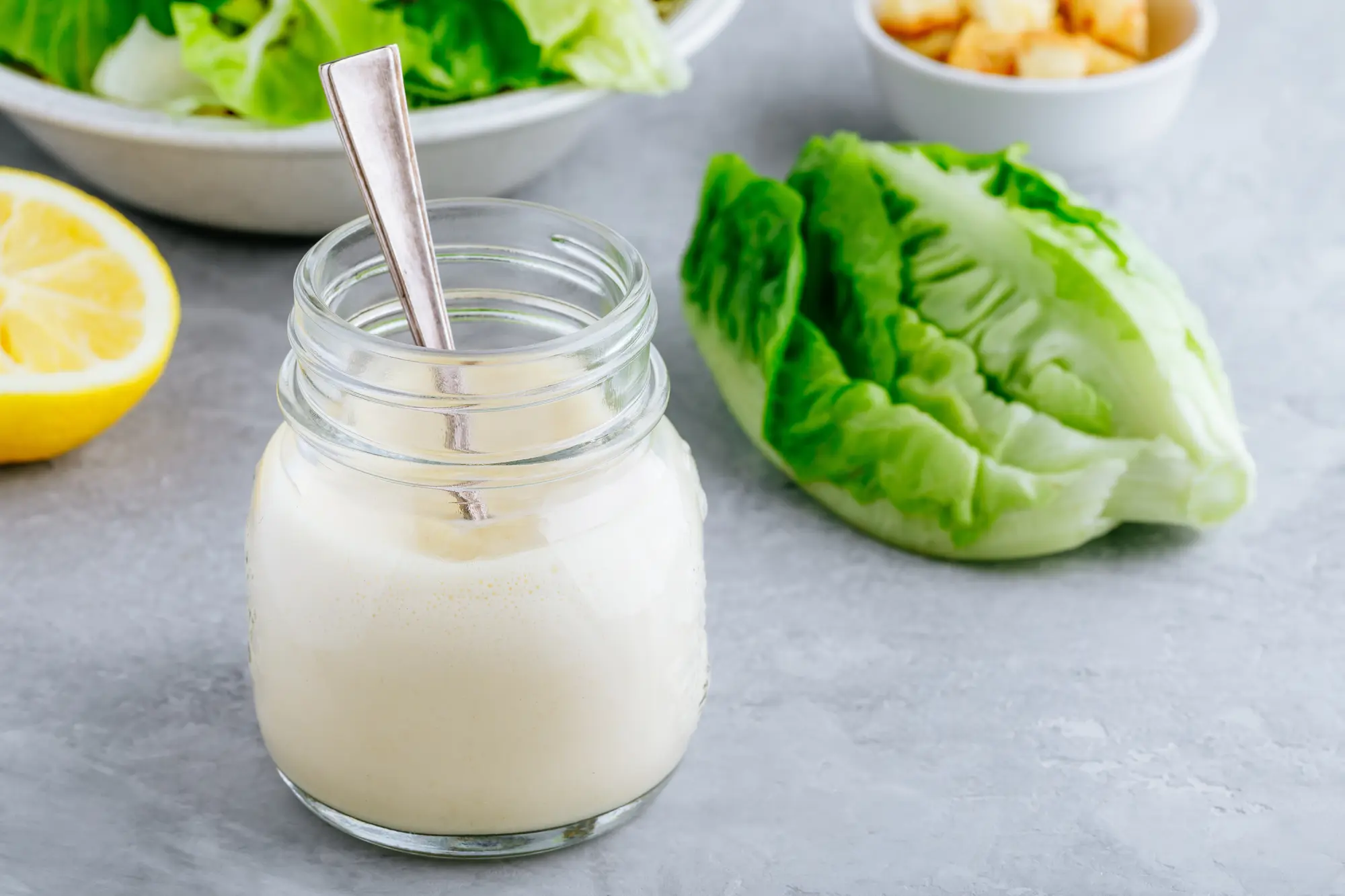Sauce César maison au parmesan
