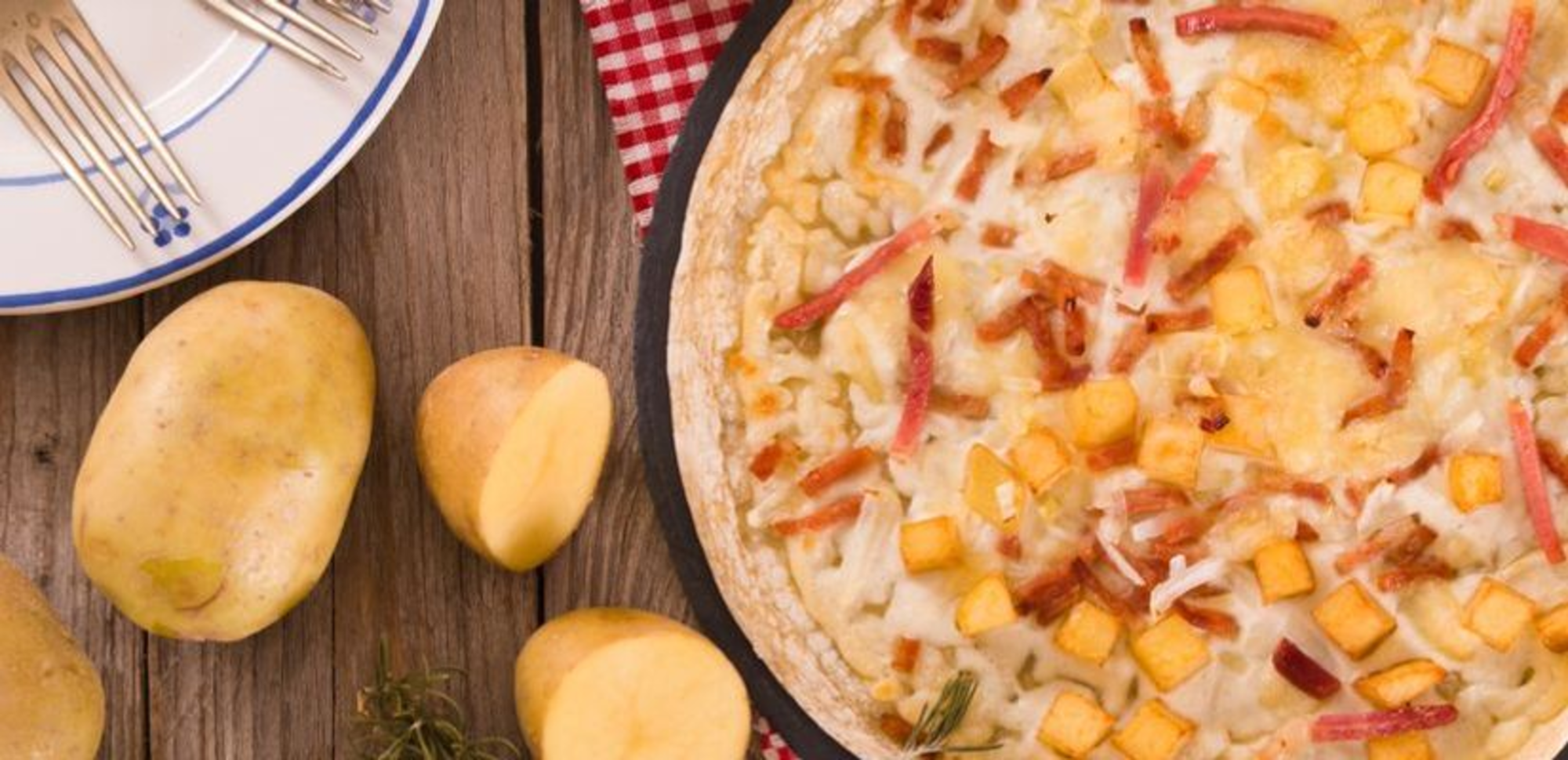 Quiche au fromage à raclette