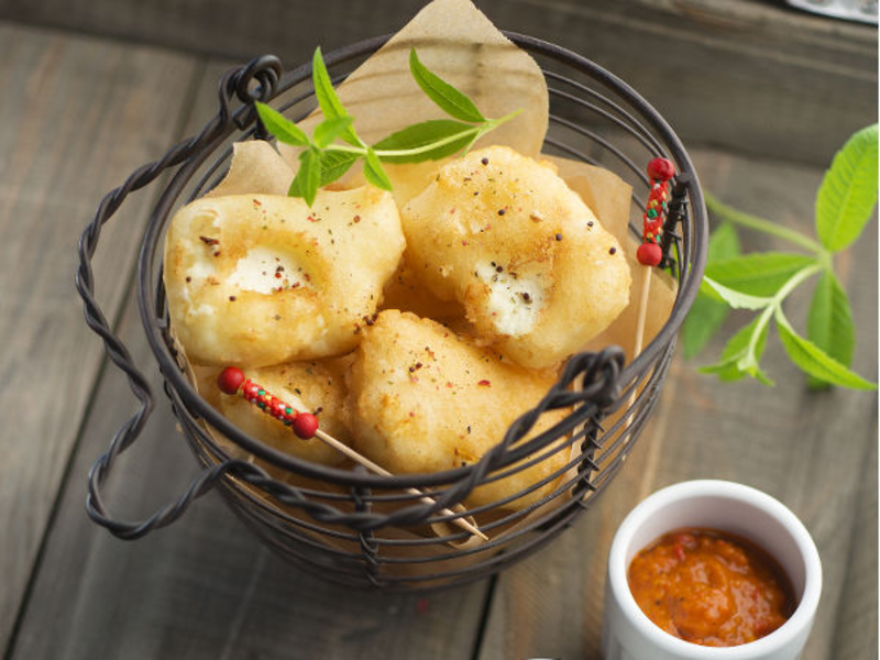 Beignets de fromage frais