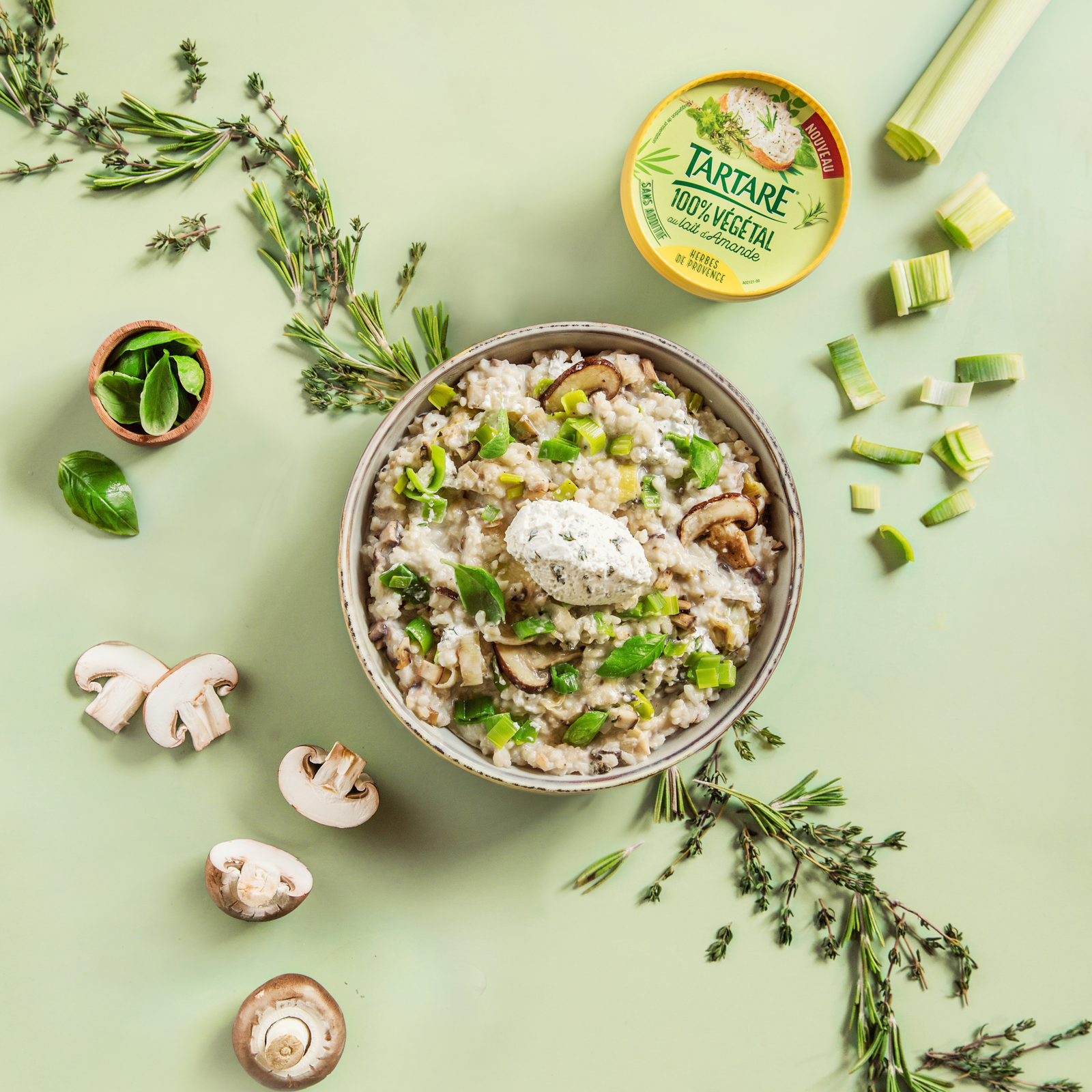 Risotto Tartare 100% Végétal