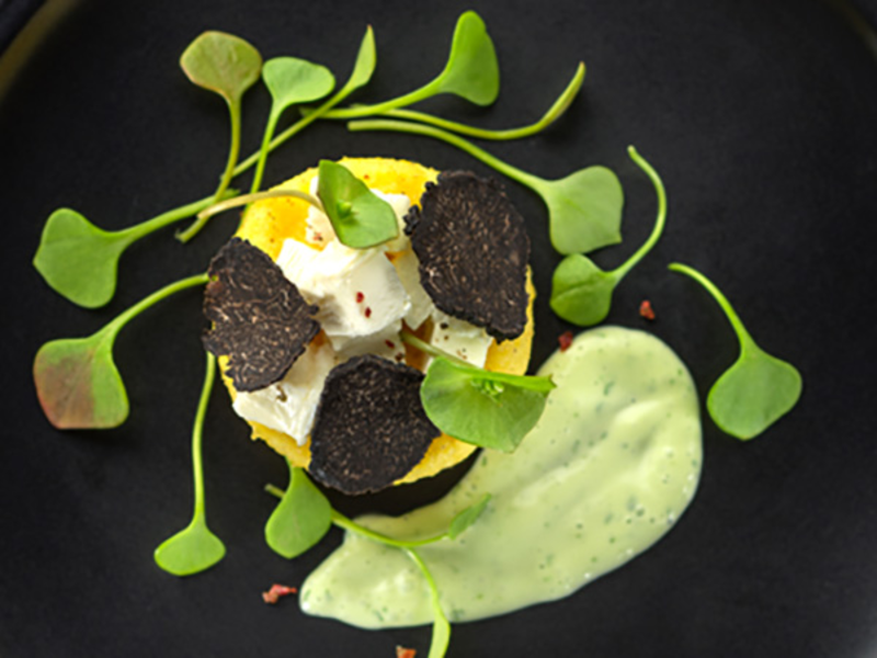 Gnocchis citron, truffes et fromage