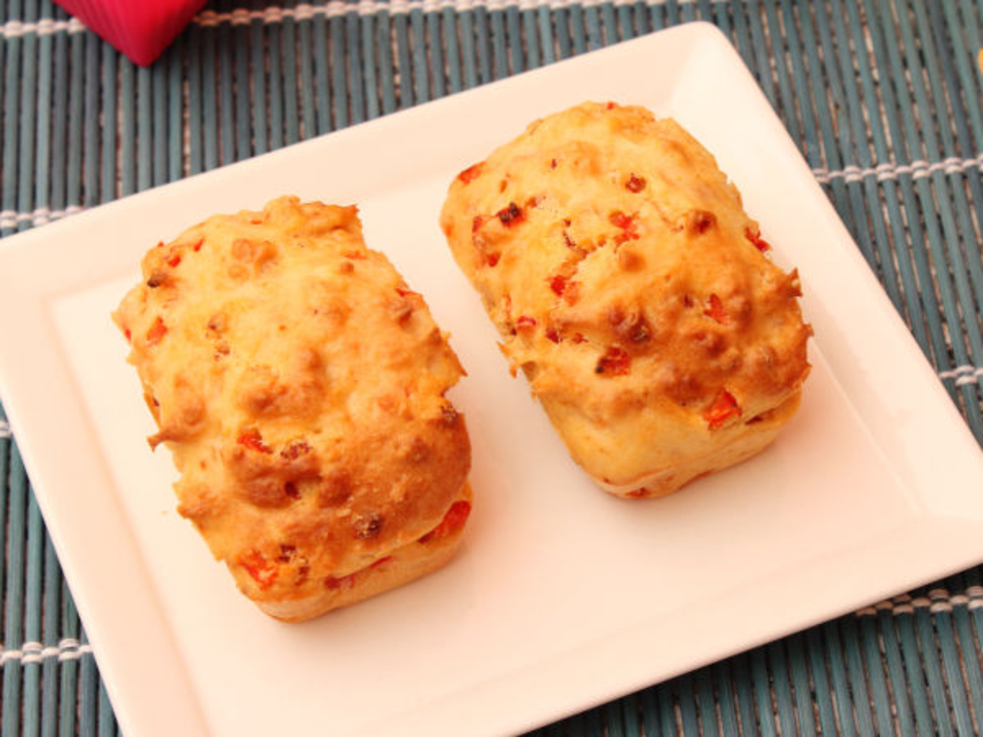 Cake chorizo et poivrons