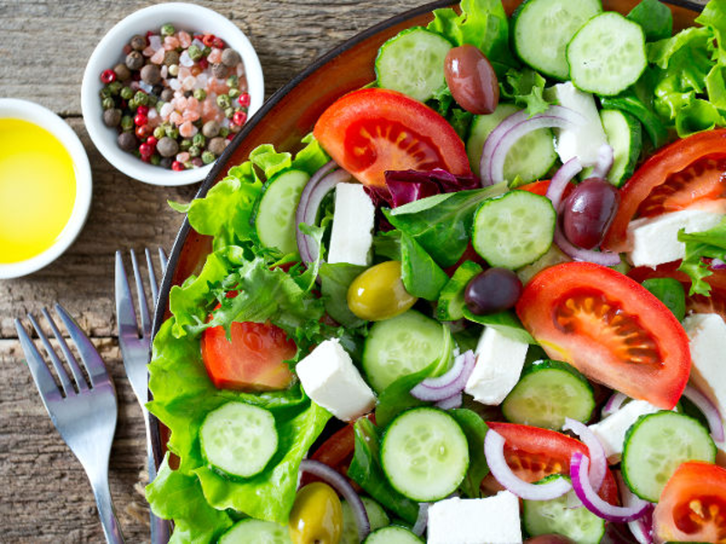 Salades vertes : l'atout fromage pour un repas équilibré