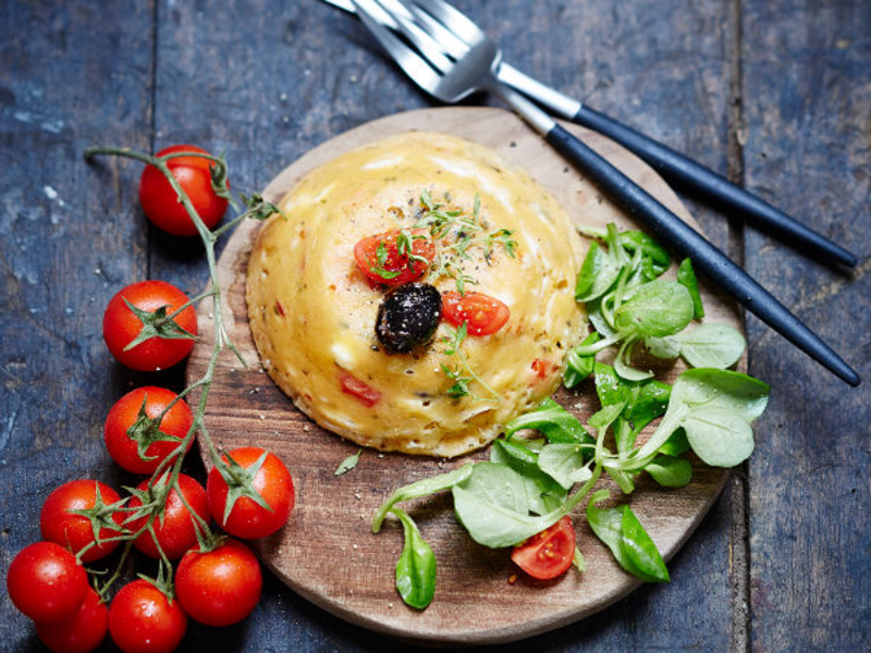 Bowl cake tomate-mozzarella