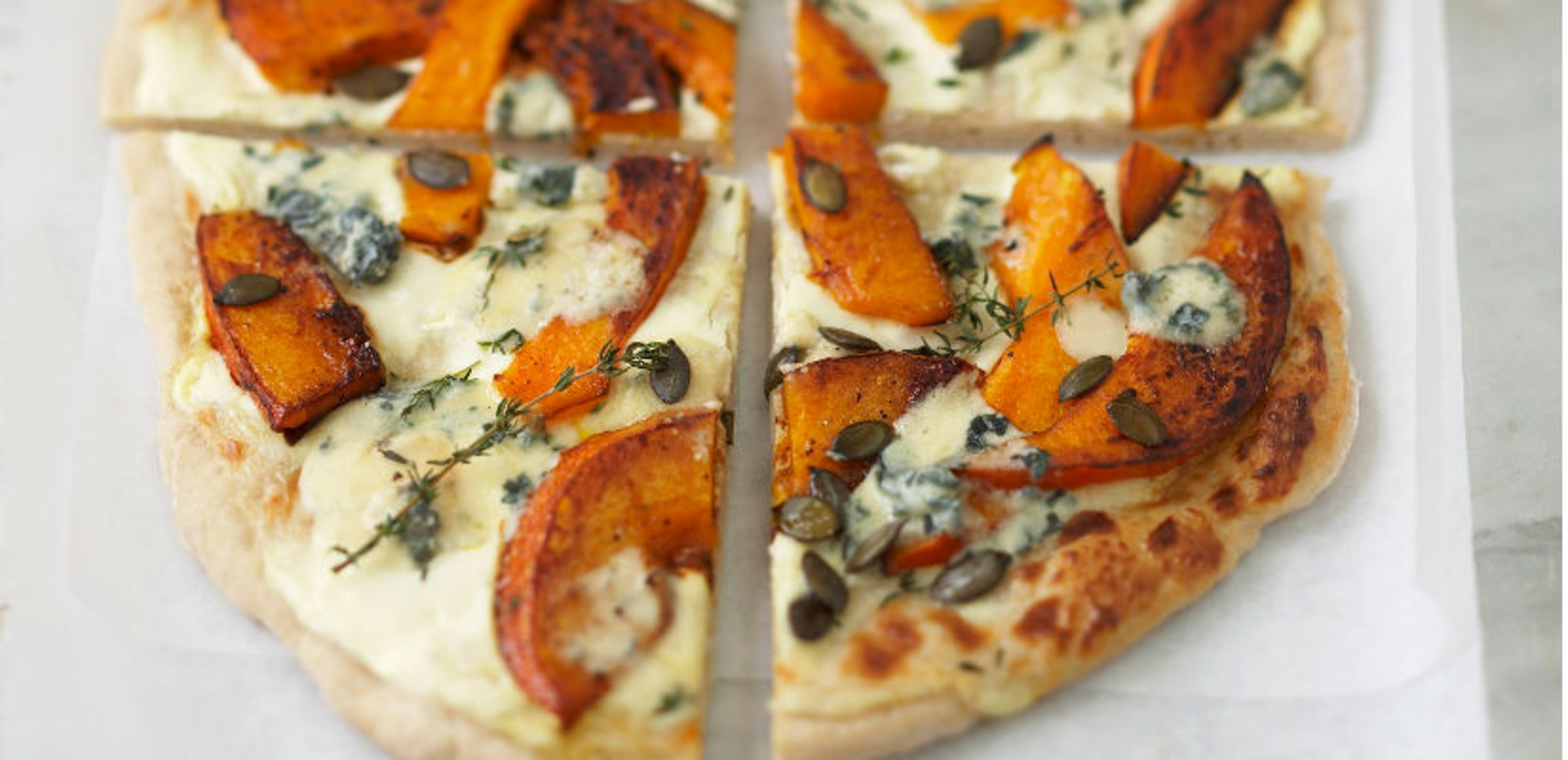 Tarte flambée potimarron