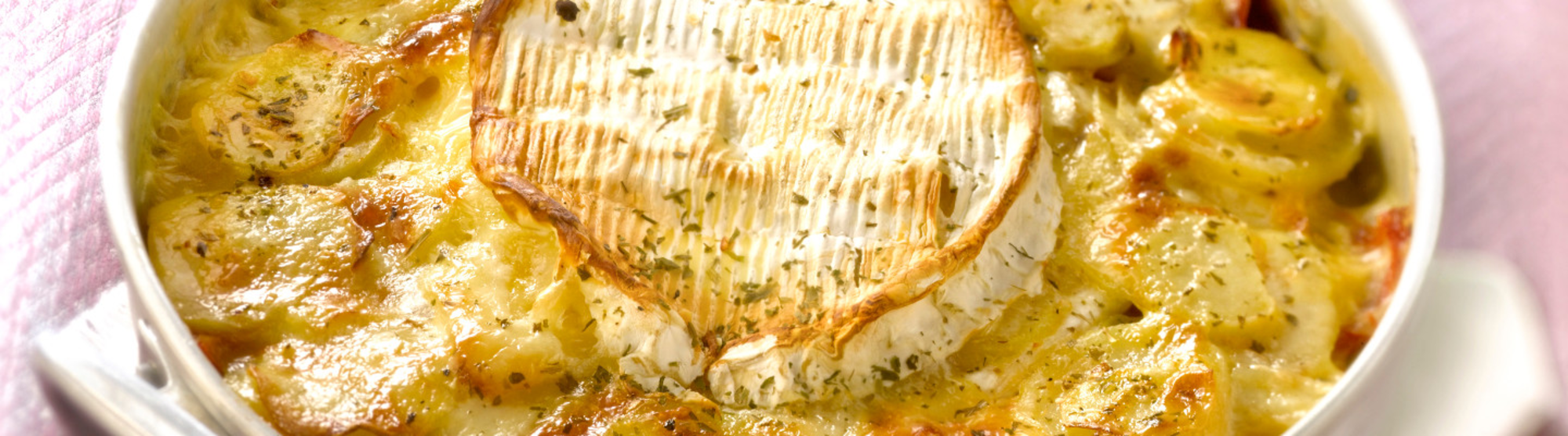 Gratin de pomme de terre au camembert