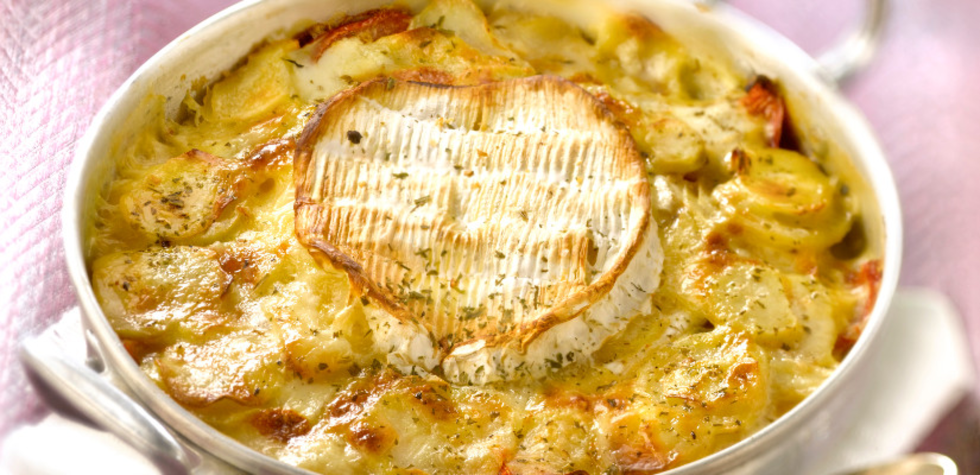 Gratin pomme de terre camembert