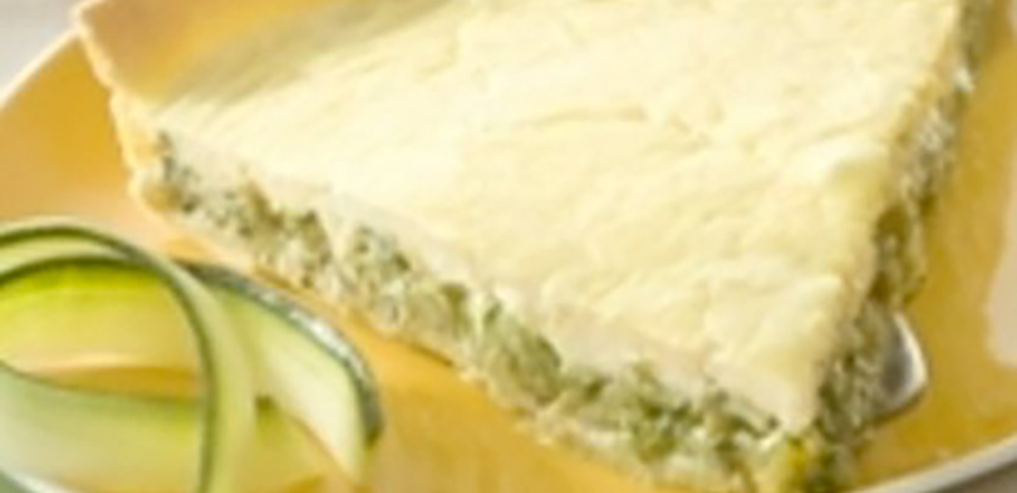 Quiche aux courgettes et au fromage frais