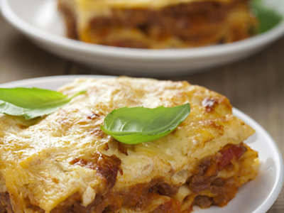 Lasagnes à la bolognaise traditionnelles