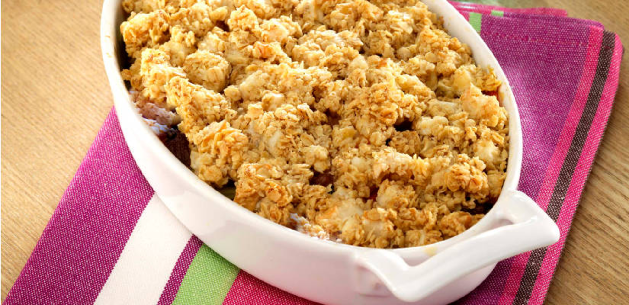 Crumble de courgettes au fromage de chèvre