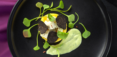 Gnocchis citron, truffes et fromage