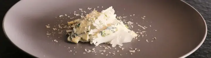 Crème de chou-fleur au fromage bleu