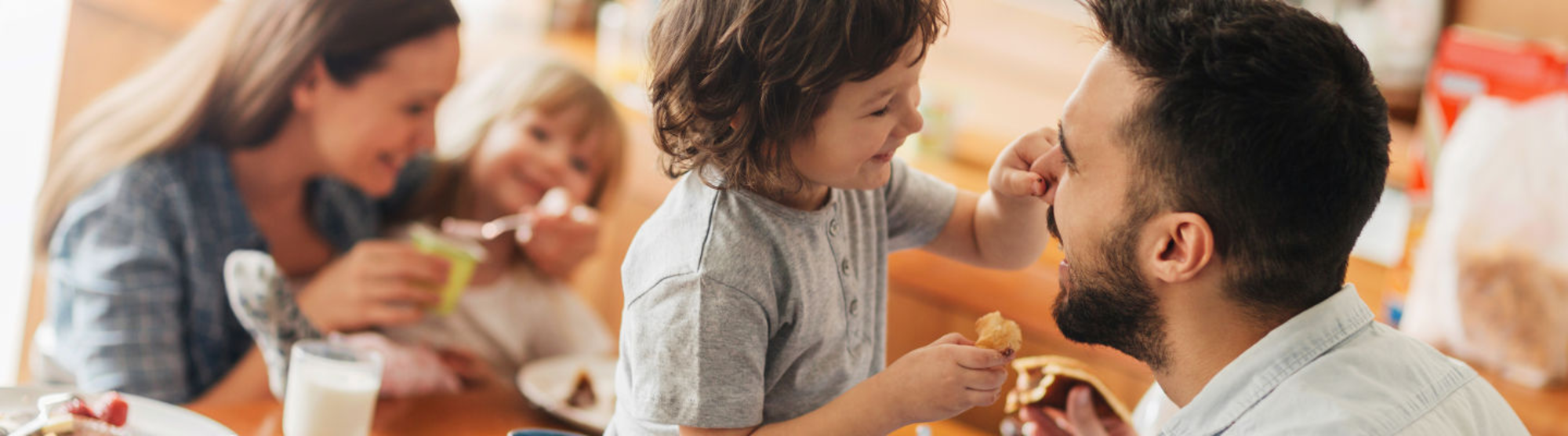 Le petit déjeuner en famille, LE moment à privilégier