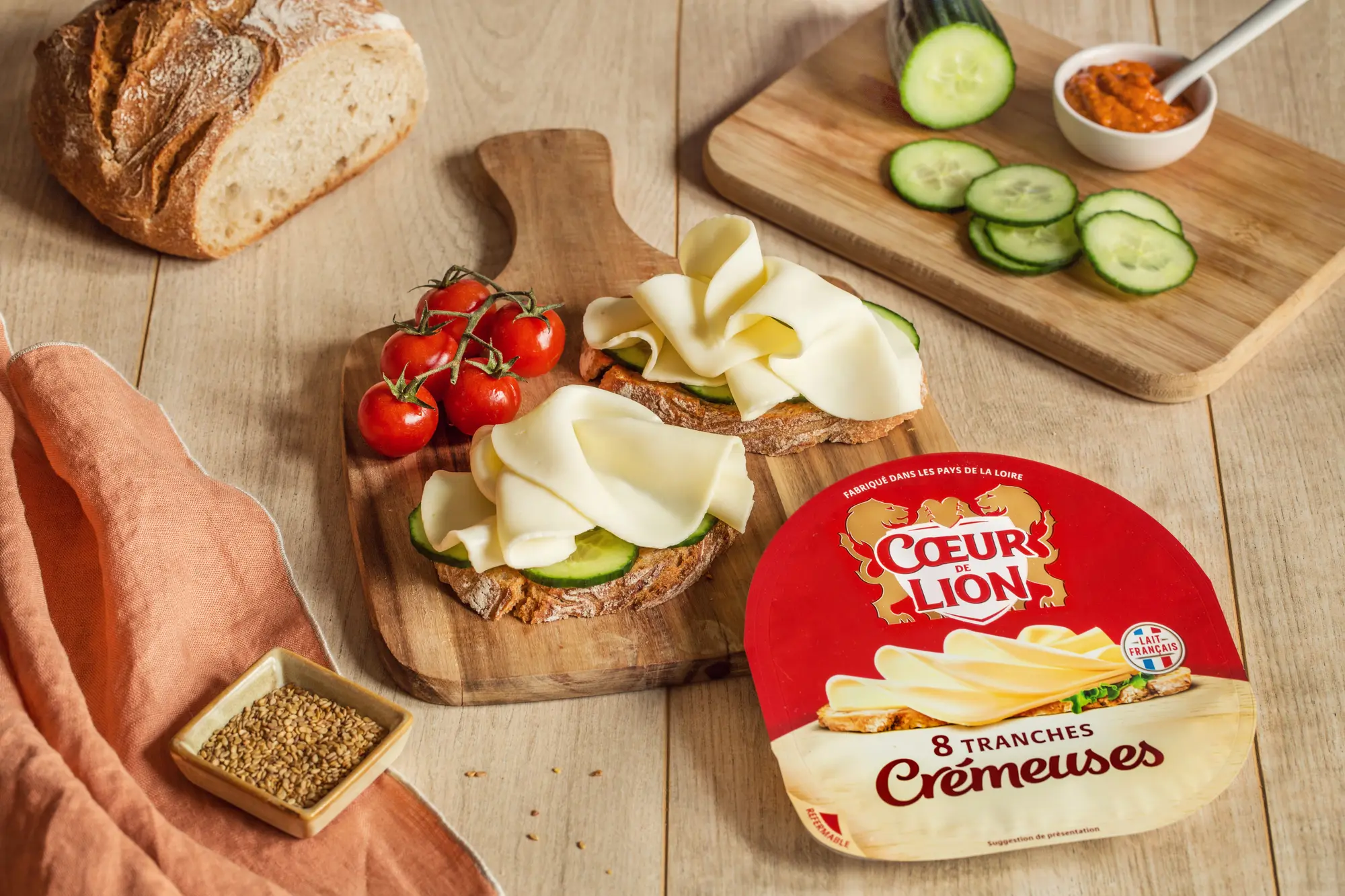 8 Tranches Crémeuses 150g