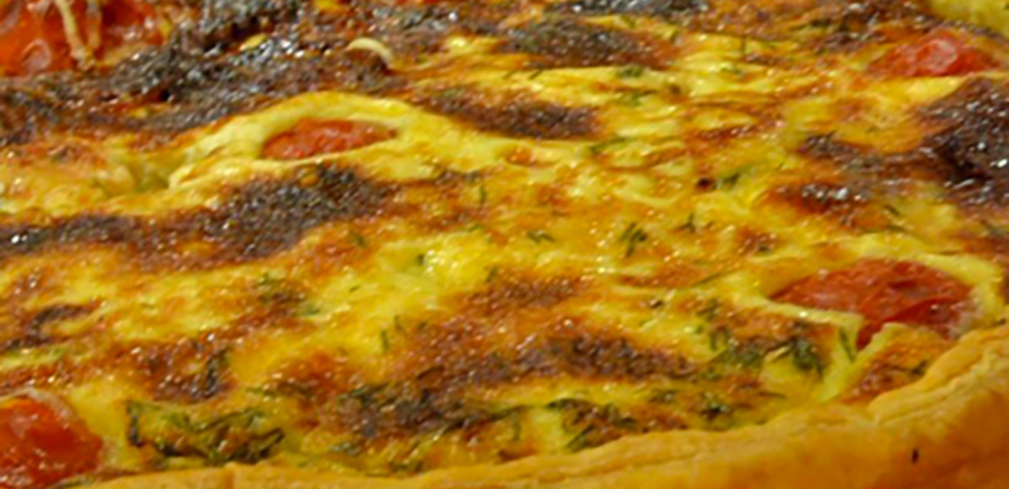 Quiche au saumon, poireau et fromage frais