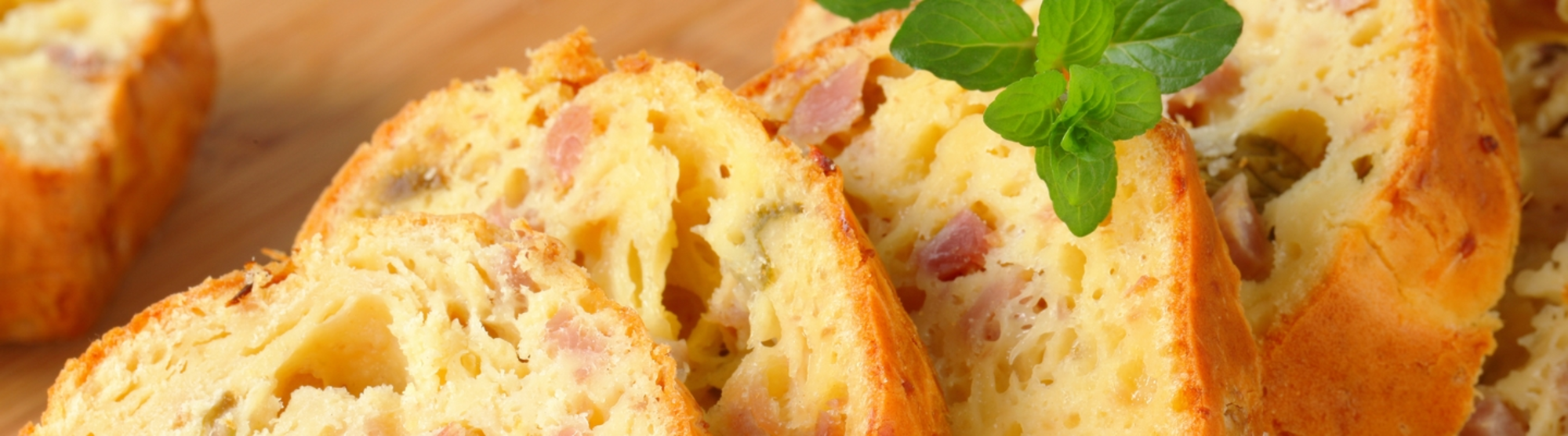 Cake au jambon et au fromage au Thermomix