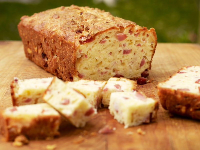 Cake jambon fromage