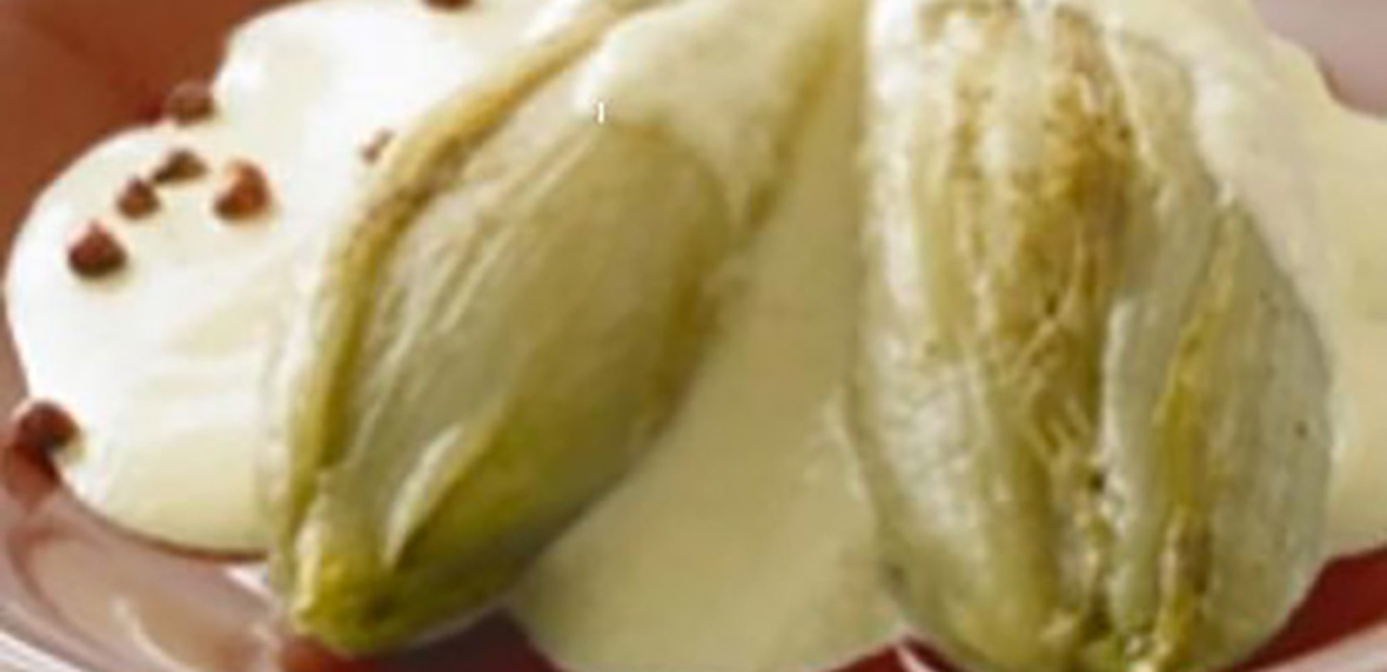 Endives braisées en crème de maroilles