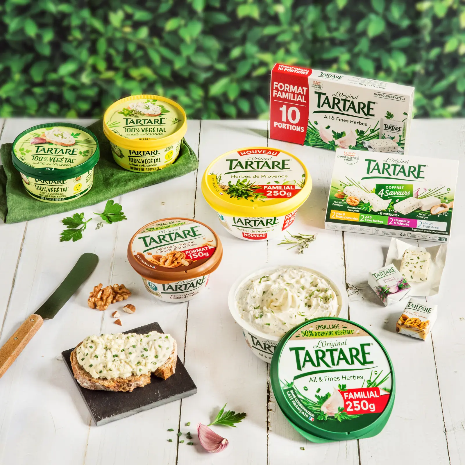 Gammes de produits Tartare