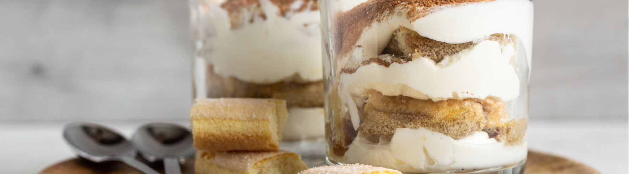 Tiramisu revisité au fromage frais