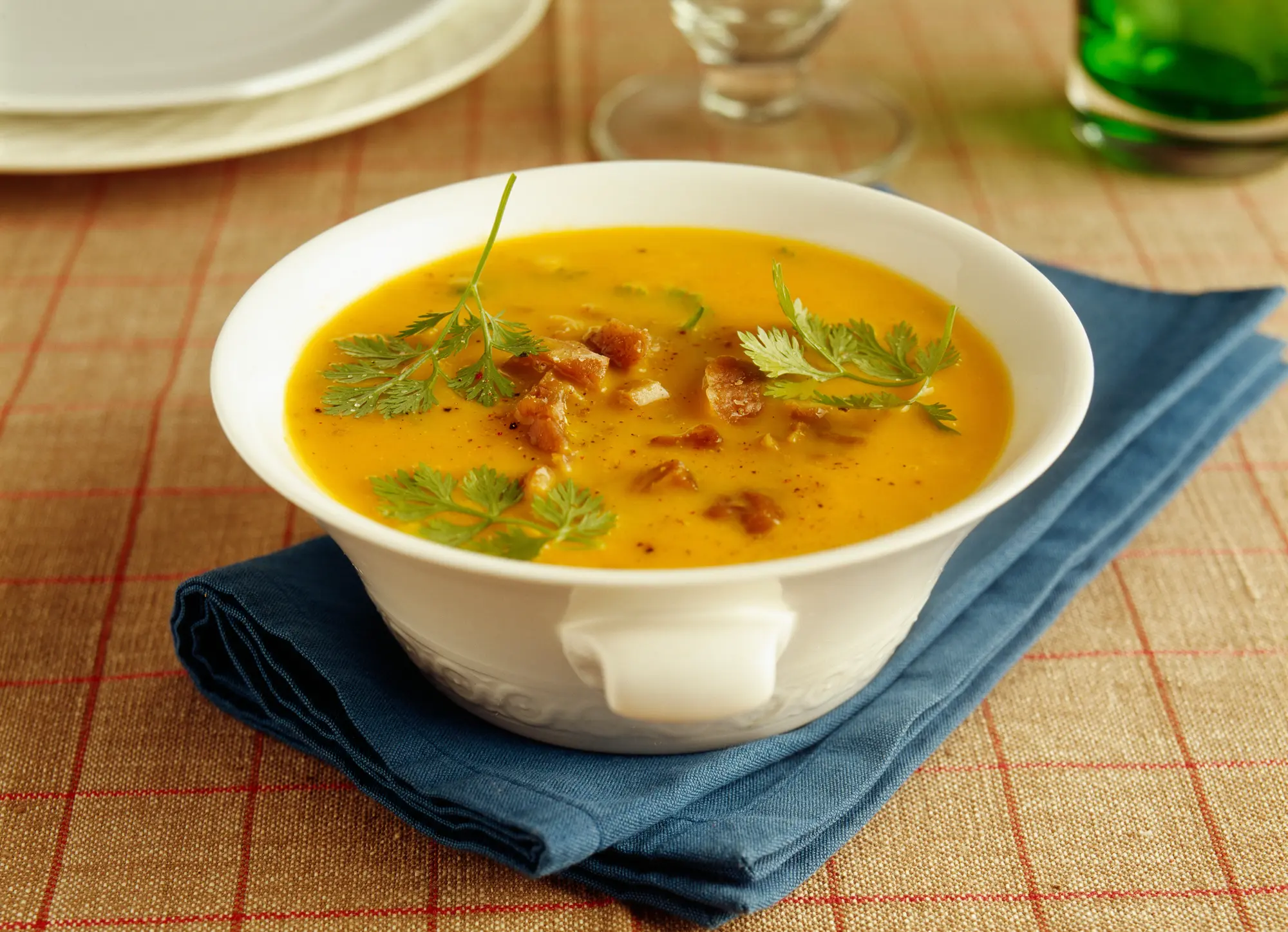 Velouté de châtaignes au fromage