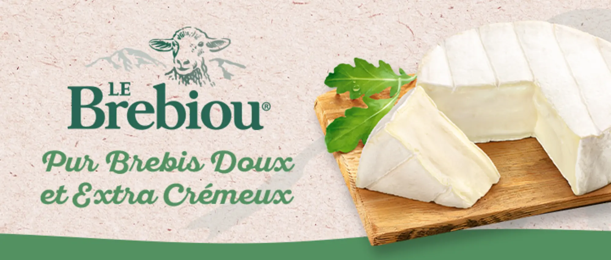 Brebiou, pur brebis doux à la texture extra crémeuse, change d’emballage