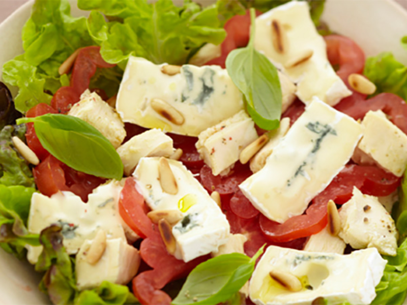 Salade Bressane au bleu