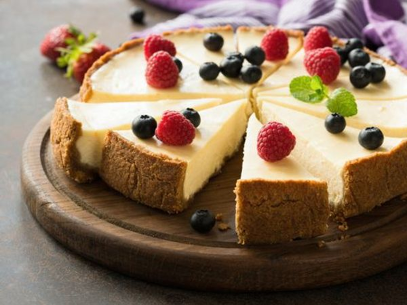 Cheesecake au mascarpone sans œuf