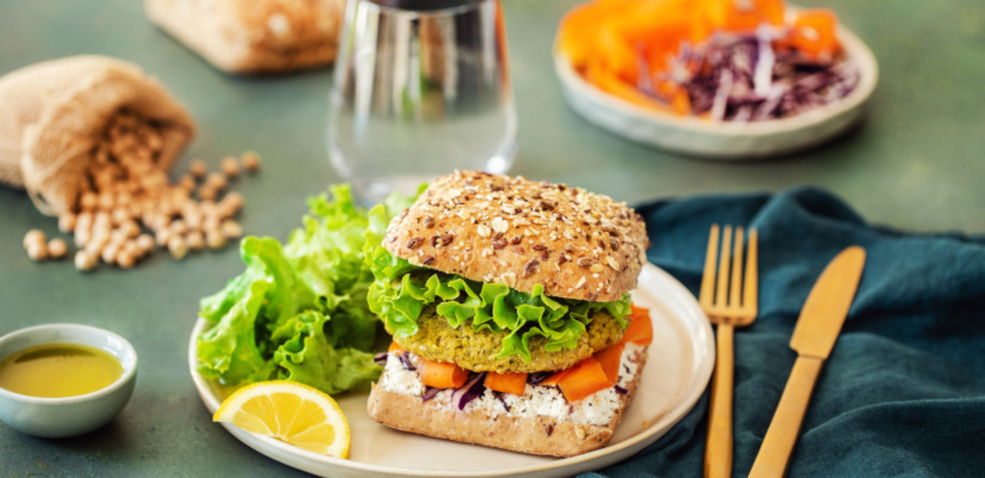 Burger végétarien