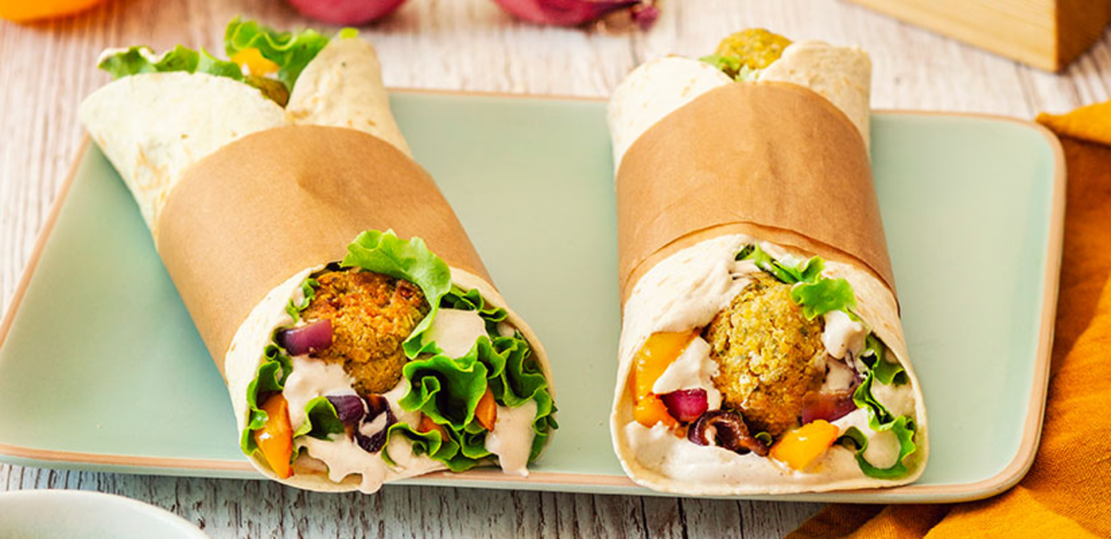 Wrap de falafels au St Morêt