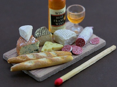 La folie de la cuisine miniature s’empare du fromage