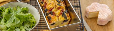 Cake aux lardons et fromage