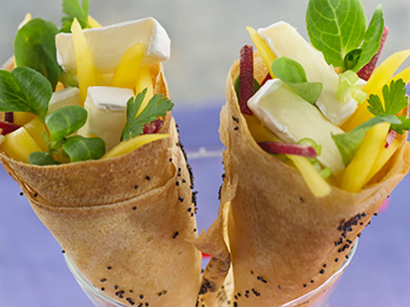 Cornets des amoureux au fromage