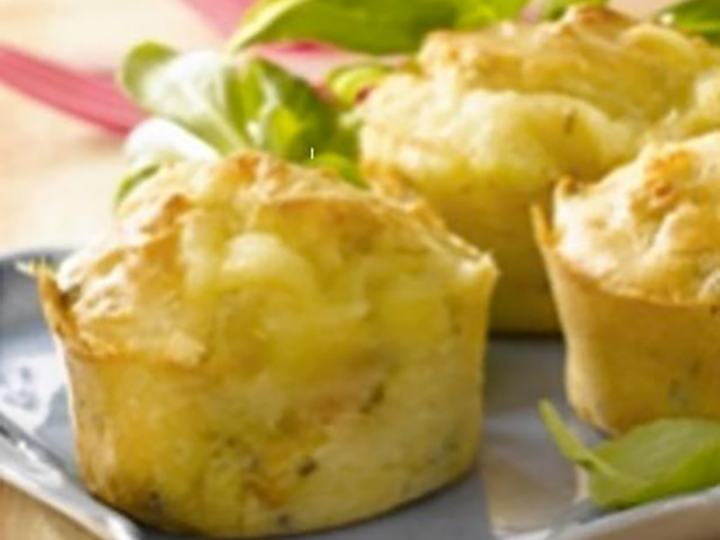 Muffins salés au fromage