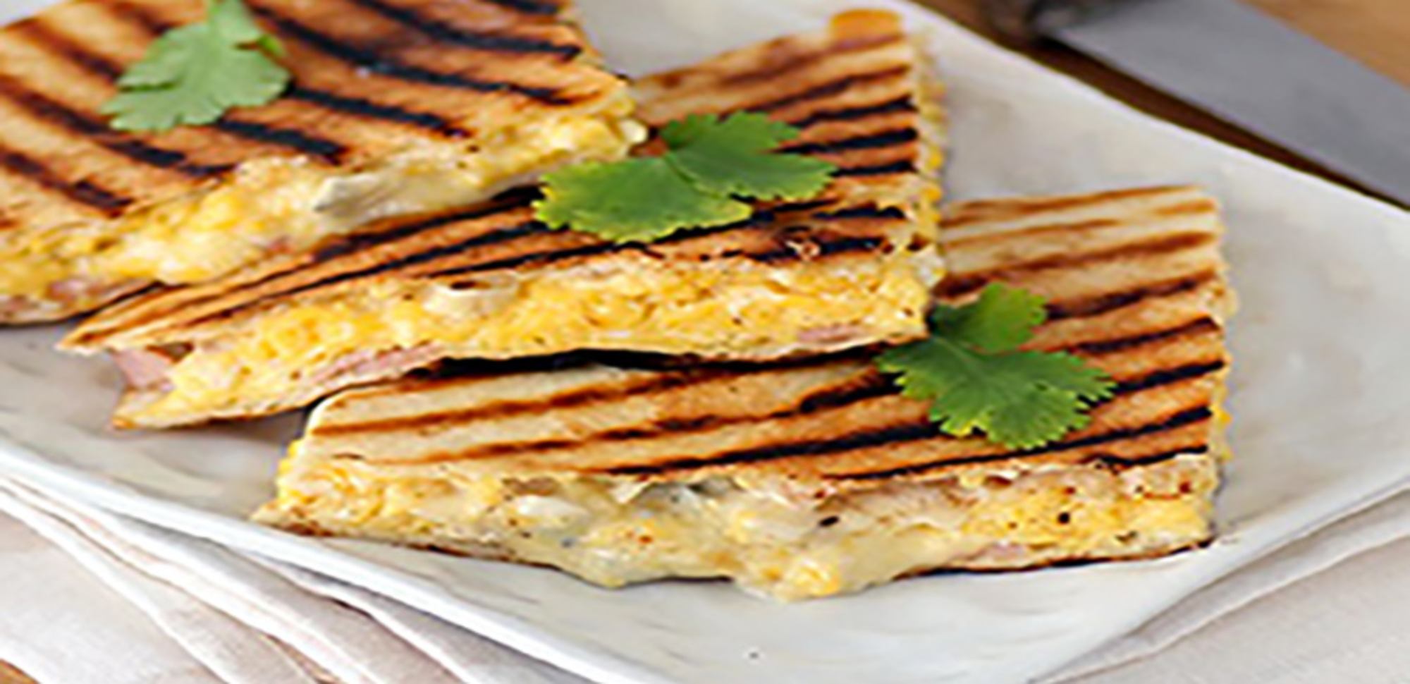 Quesadillas au bleu