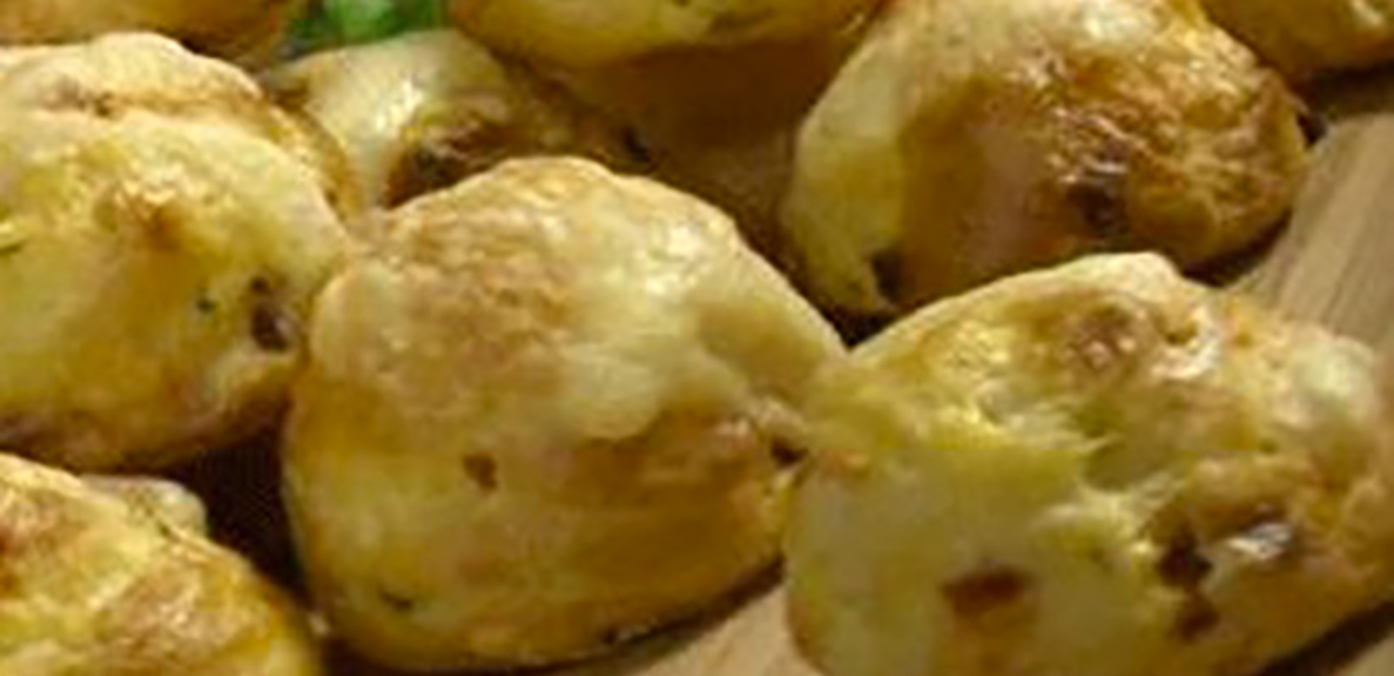 Gougères au fromage, saveur provençale